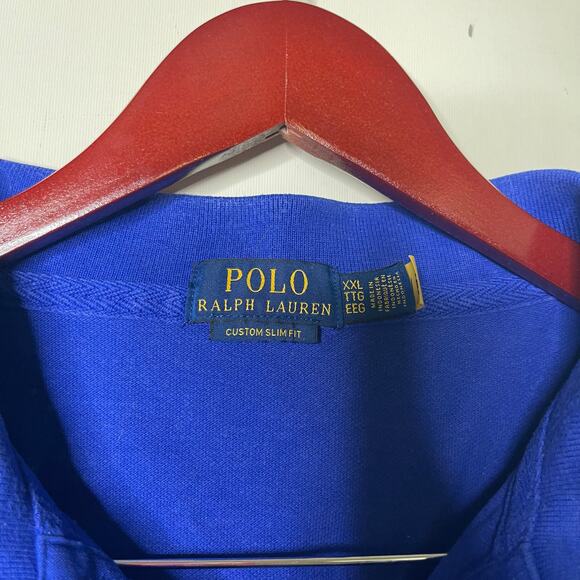 Ralph Lauren Classic Fit Triple-Pony Mesh Polo Shirt sz XXL - Picture 2 of 6